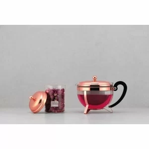 Bodum Teebereiter 1.3 Ltr Chambord Kupfer 7