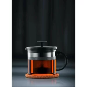 Bodum Teepresse 1.5 L Kunststofffilter Schwarz Bistro Nouveau 6